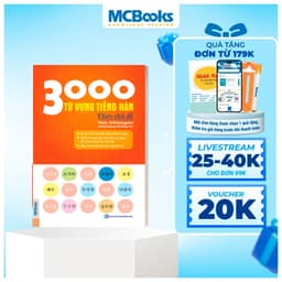 Thumbnail Sách - 3000 Từ vựng tiếng hàn theo chủ đề - Làm chủ từ vựng tiếng Hàn sau 3 tháng 1