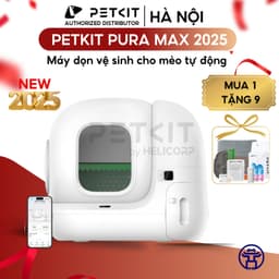 Thumbnail Máy vệ sinh cho mèo PETKIT Pura Max 2025 Thiết Kế Nâng Cấp Tăng Hiệu Quả Hoạt động 1