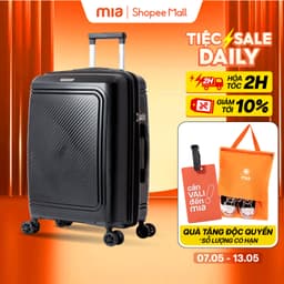 Thumbnail Vali Kéo MIAvn Larita SOLY - Size 20/24/28, Nhựa PP Dẻo Siêu Bền, Hạn Chế Bể Vỡ, Bảo Hành Trọn Đời 1
