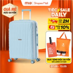 Thumbnail Vali Kéo MIAvn Larita JUDEN - Size 20/24/28, Nhựa PP Siêu Bền, Hạn Chế Va Đập, Khoá TSA, Bảo Hành Trọn Đời 1