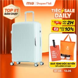 Thumbnail Vali Kéo MIAvn Larita ROTA - Size 20/24/28, Nhựa PP Dẻo Siêu Bền, Hạn Chế Bể Vỡ, Khoá TSA,Bảo Hành Trọn Đời 1