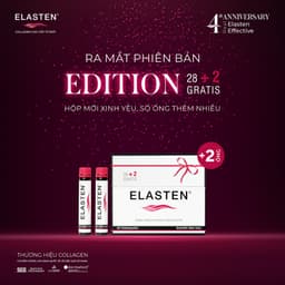 Thumbnail Bộ 5 Hộp Collagen Elasten Giúp Da Căng Mịn, Chống Lão Hóa, Tóc Chắc Khỏe - Collagen Từ Đức 1