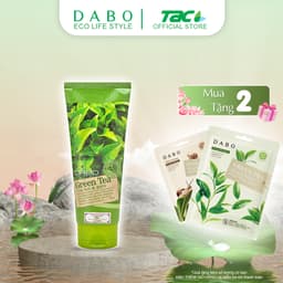 Thumbnail Sữa rửa mặt tinh chất Trà xanh DABO Green Tea Foam Cleanser 180ml 1