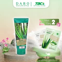 Thumbnail Sữa rửa mặt tinh chất Lô hội DABO Aloe Foam Cleanser 180ml 1