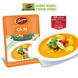 Thumbnail Gia Vị Cà Ri Barona 80g ướp ngon chuẩn vị không cần nêm nếm 4