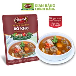 Thumbnail Gia Vị Bò Kho Barona 80g ướp ngon chuẩn vị không cần nêm nếm 4