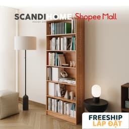 Thumbnail JELLY, Kệ sách 3 - 4 - 5 - 6 - 7 tầng SHE_002 Scandi Home, 80x28cm, kệ gỗ 1