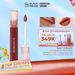 Thumbnail Son bóng có màu Black Rouge Half N Half Water Glow Ver 2 31.2g 1
