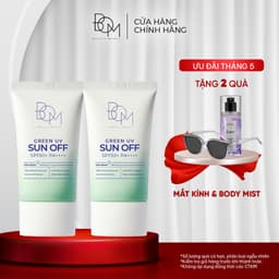 Thumbnail Bộ Đôi 2 Chai Kem Chống Nắng BOM Green UV SUN OFF (SPF50+,PA++++) 50ml 1
