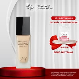 Thumbnail Kem Nền Lâu Trôi Che Khuyết Điểm BOM Cover Flex Skin Fit Foundation 30ml 1