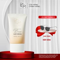 Thumbnail Kem chống nắng che khuyết điểm BOM Foundation Free Tone Cover Sun Cream - 50G 1