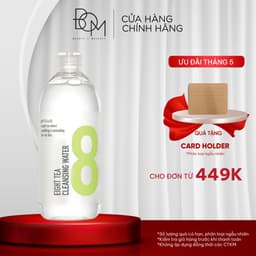 Thumbnail Nước Tẩy Trang Làm Sạch Da/Dưỡng Ẩm Không Chứa Cồn BOM Eight Tea 500ml 1