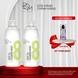 Thumbnail Combo 2 Chai Nước Tẩy Trang Làm Sạch Da Không Chứa Cồn BOM Eight Tea 500ml x 2 1