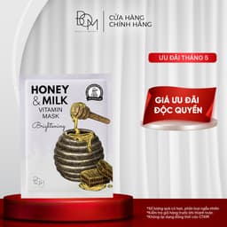 Thumbnail Mặt Nạ Làm Sáng Da BOM Honey & Milk Brightening Vitamin Mask 25g 1