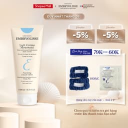 Thumbnail Sữa Rửa Mặt Sạch Sâu Chống Oxy Hóa Lait-Creme Moussant Embryolisse 200ml 1