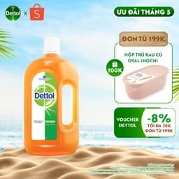 Thumbnail Dettol Dung Dịch Diệt Khuẩn Khử Mùi Đa Năng, Chai 1L 1
