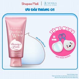 Thumbnail Sữa rửa mặt đàn hồi mướt mịn SENKA PERFECT WHIP collagen in 120g 1
