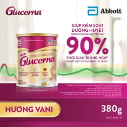 Thumbnail Sữa bột Glucerna hương vani 380g dành cho người bị tiểu đường 1