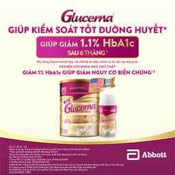 Thumbnail Sữa bột Glucerna hương vani 380g dành cho người bị tiểu đường 2