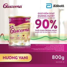 Thumbnail Sữa bột Glucerna hương vani 800g dành cho người bị tiểu đường 1