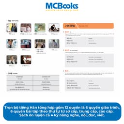 Thumbnail Sách - Tiếng Hàn Tổng Hợp Dành Cho Người Việt Nam - Bản Màu - MCBooks 2