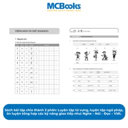 Thumbnail Sách - Tiếng Hàn Tổng Hợp Dành Cho Người Việt Nam - Bản Màu - MCBooks 4