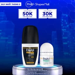 Thumbnail Combo Lăn Khử Mùi Hàng Ngày Etiaxil Men 50ml và Lăn Khử Mùi Ngăn Mồ Hôi Etiaxil 15ml (nhãn xanh) 1
