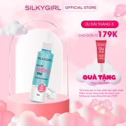 Thumbnail Xịt Giữ Lớp Trang Điểm Lâu Trôi Silkygirl Makeup Setting Spray - Hydrate & Refresh 70ml 1