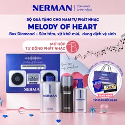 Thumbnail Bộ quà tặng cho nam tự phát nhạc Nerman Melody Of Heart - Sữa tắm 3 in 1 350g & DDVS 100ml & XKM 100ml 1