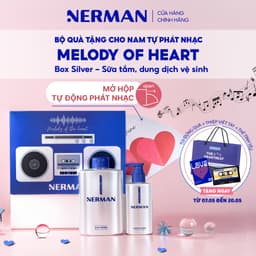Thumbnail Bộ quà tặng cho nam tự phát nhạc Nerman Melody Of Heart - Sữa tắm 3 in 1 350g & DDVS 100ml & XKM 100ml 4