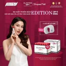 Thumbnail 2 Hộp Collagen Elasten Giúp Da Căng Mịn, Chống Lão Hóa, Hỗ Trợ Cho Tóc Chắc Khỏe 2x28 ống 25ml 1
