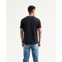 Thumbnail Áo Thun Ngắn Tay Vải Cotton Trơn Form Fitted - Routine 10F24TSS001CR1 3