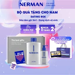 Thumbnail Bộ quà tặng cho nam DATING BOX Nerman - Sữa tắm gội hương nước hoa cao cấp 350ml & DDVS nam 100ml 1