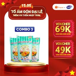Thumbnail Combo 3 Bịch Màng bọc thực phẩm PE dạng bo chun MyJae, màng bọc bảo quản thức ăn (100 Cái/Gói) 1
