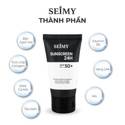 Thumbnail Kem chống nắng Seimy - Sunscreen 24h 40ml SPF 50+ 2
