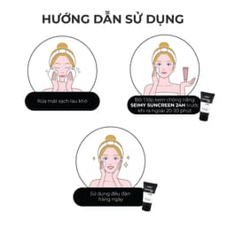 Thumbnail Kem chống nắng Seimy - Sunscreen 24h 40ml SPF 50+ 3