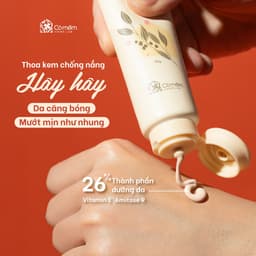 Thumbnail Kem Chống Nắng Nâng Tone Thiên Nhiên Thấm Nhanh An Toàn Cho Mọi Loại Da Khô Dầu Hây Hây SPF 40, PA ++ Cỏ Mềm 60g 3
