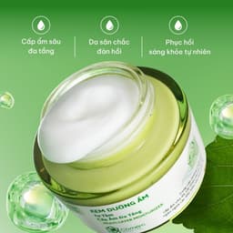 Thumbnail Kem Dưỡng Ẩm Da Mặt Cấp Ẩm Đa Tầng Tơ Tằm Ngăn Ngừa Lão Hóa Cỏ Mềm 50gr 4
