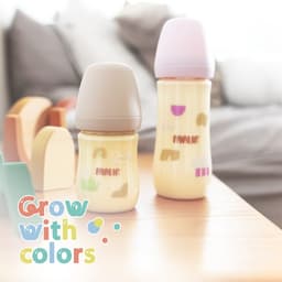 Thumbnail Farlin Bình sữa PPSU cao cấp, cổ rộng dễ vệ sinh, núm ti silicone siêu mềm chống đầy hơi cho bé 3