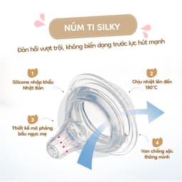 Thumbnail Farlin Bình sữa PPSU cao cấp, cổ rộng dễ vệ sinh, núm ti silicone siêu mềm chống đầy hơi cho bé 4