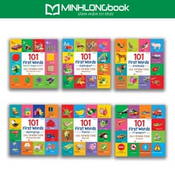 Thumbnail Sách: 101 Từ Đầu Tiên (Thực  Vật - Động Vật - Giao Thông - Bảng Chữ Cái - Đồ Dùng Thân Thiết - Chữ Số Hình Dạng Màu Sắc) 1