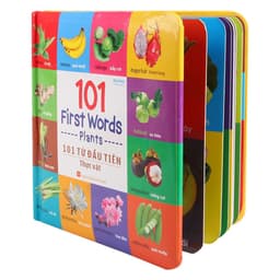 Thumbnail Sách: 101 Từ Đầu Tiên (Thực  Vật - Động Vật - Giao Thông - Bảng Chữ Cái - Đồ Dùng Thân Thiết - Chữ Số Hình Dạng Màu Sắc) 2