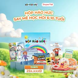 Thumbnail Hộp Háo Hức Say Mê Học Hỏi Cho Bé 6-10 tuổi Gồm 3 Cuốn Sách Và 1 Bộ Đồ Chơi Trí Tuệ 1