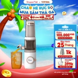 Thumbnail Máy Ép Chậm Daiki Vifiba, Máy Ép Trái Cây 120W, Máy Làm Kem Hoa Quả, Bảo hành 25 tháng 1