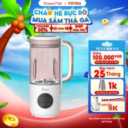 Thumbnail Máy Xay Nấu Sữa Hạt 8in1 VIFIBA Chính Hãng, Máy Làm Sữa Hạt 10 Lưỡi Dao, Dung Tích 1L VE14 1