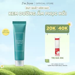 Thumbnail Kem dưỡng ẩm làm dịu & phục hồi da I'm from Licorice Calming Cream 50ml [Vỏ bẩn nhẹ] 1