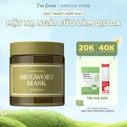 Thumbnail Mặt nạ ngải cứu loại bỏ tế bào chết và làm dịu da I'm From Mugwort Mask 110g 1