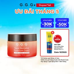 Thumbnail Kem Nấm Dịu Da, Cấp Ẩm Chuyên Sâu, Phục Hồi & Tái Tạo Da - G.G.G Super Revitalize Mushroom Cream 50g 1