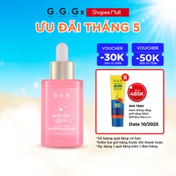 Thumbnail Serum Hồng, Dưỡng Trắng, Căng Bóng, Ẩm Mượt - G.G.G Wonder Glow Brightening Serum 40ml 1