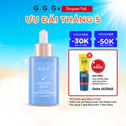 Thumbnail Serum Xanh, Cấp ẩm sâu, Hỗ trợ Mờ nếp nhăn, Ngăn ngừa lão hóa - G.G.G Wonder Glow Rejuvenating Serum 40ml 1